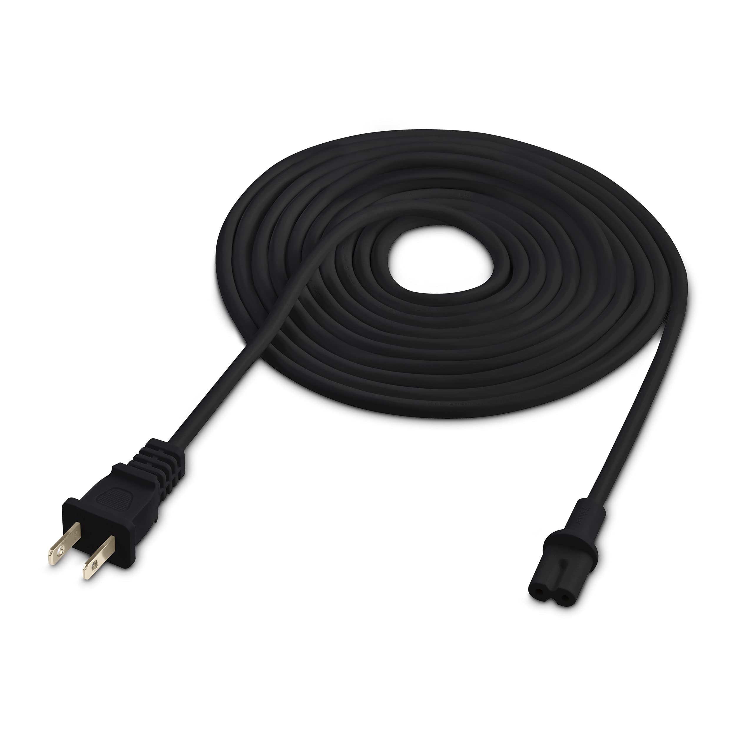 Photo 1 of Vebner 12-Foot Power Cord Compatible with Sonos Five, Sonos Play 5, Sonos Beam, Sonos Ray, Sonos Arc, Arc Ultra, Sonos Amp, Sonos Playbase, Sonos Sub Gen 3 and Sonos Sub Mini - Black