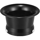 X AUTOHAUX 55mm 2.17" Velocity Stack Carburetor Air Filter for Honda | for Yamaha, for Kawasaki, Aluminum Alloy, Black, Carb funnel trumpet, air cleaner intake wind horn cup