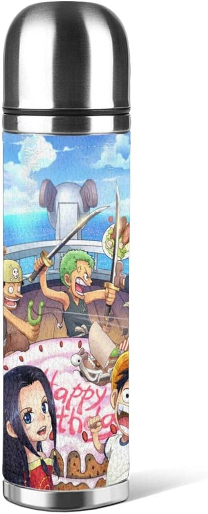 Amazon Puレザーシェルワンピース One Piece 1 便利なタイプ 水筒 500ml マグボトル スクリュー 保冷 保温 真空断熱 男女兼用 ステンレス アウトドアボトル おしゃれ かわいい 軽い コップ 釣り 登山 自転車 遠足 None Brand 水筒 マグボトル 通販