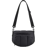 BAGSMART Puffer Crossbody Bum Bags for Women, Small Cross Body Purses for Women Travel & Work, Quilted Water-resistant Hobo | 4L, Quilted, Puffy, Mom, Everyday bag