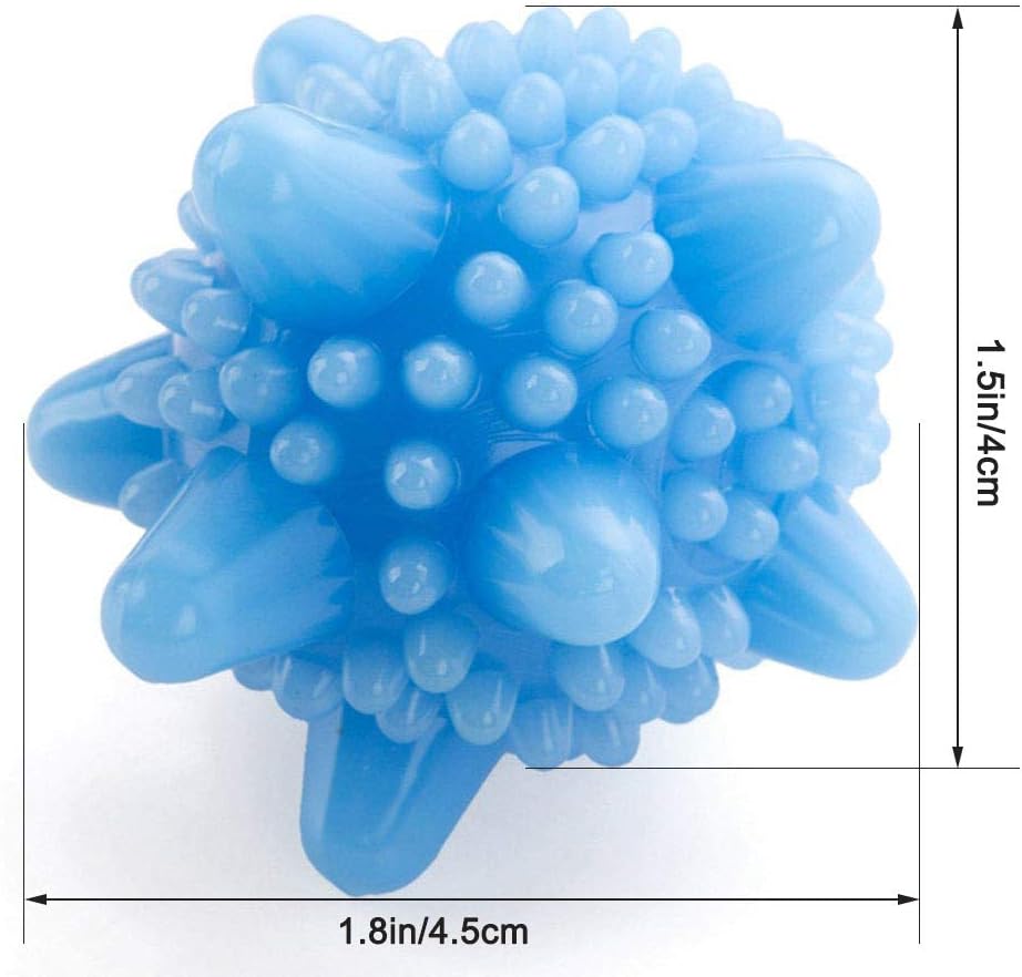 bolas de lavanderia para bolas de lavanderia bolas de lavanderia colores solidos sin enredos reutilizables para secadora de pelusa para lavadora