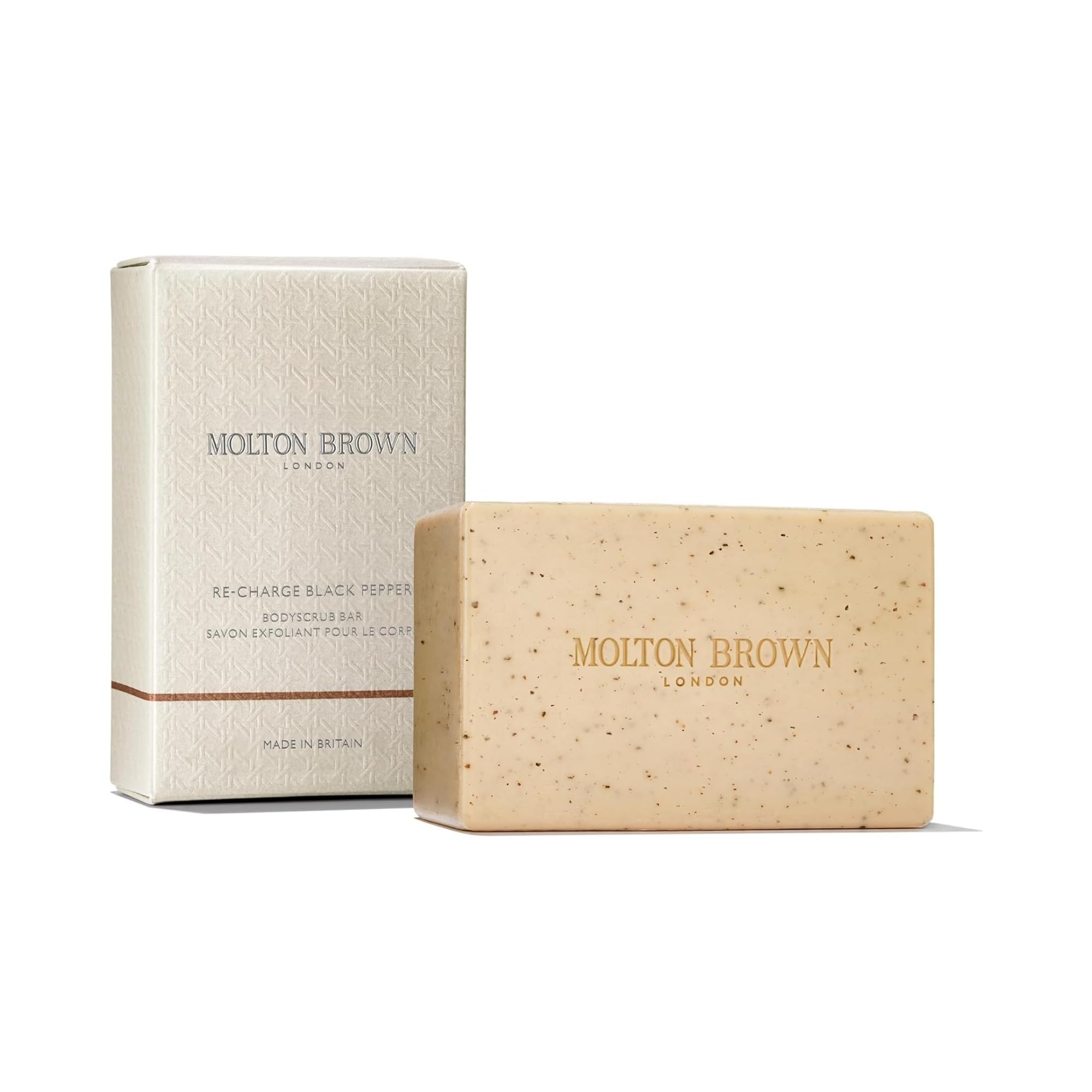 Molton Brown Re-Charge Black Pepper Bodyscrub Bar 250 g — image 1