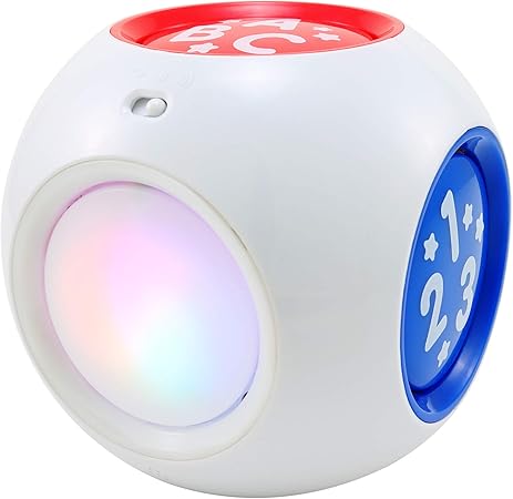 Amazon ベストラーニング ラーニングキューブ サイコロ型アクティビティ玩具 6ヵ月以上の乳幼児向け 赤ちゃんへのおもちゃのギフトに最適 電気 電力 おもちゃ