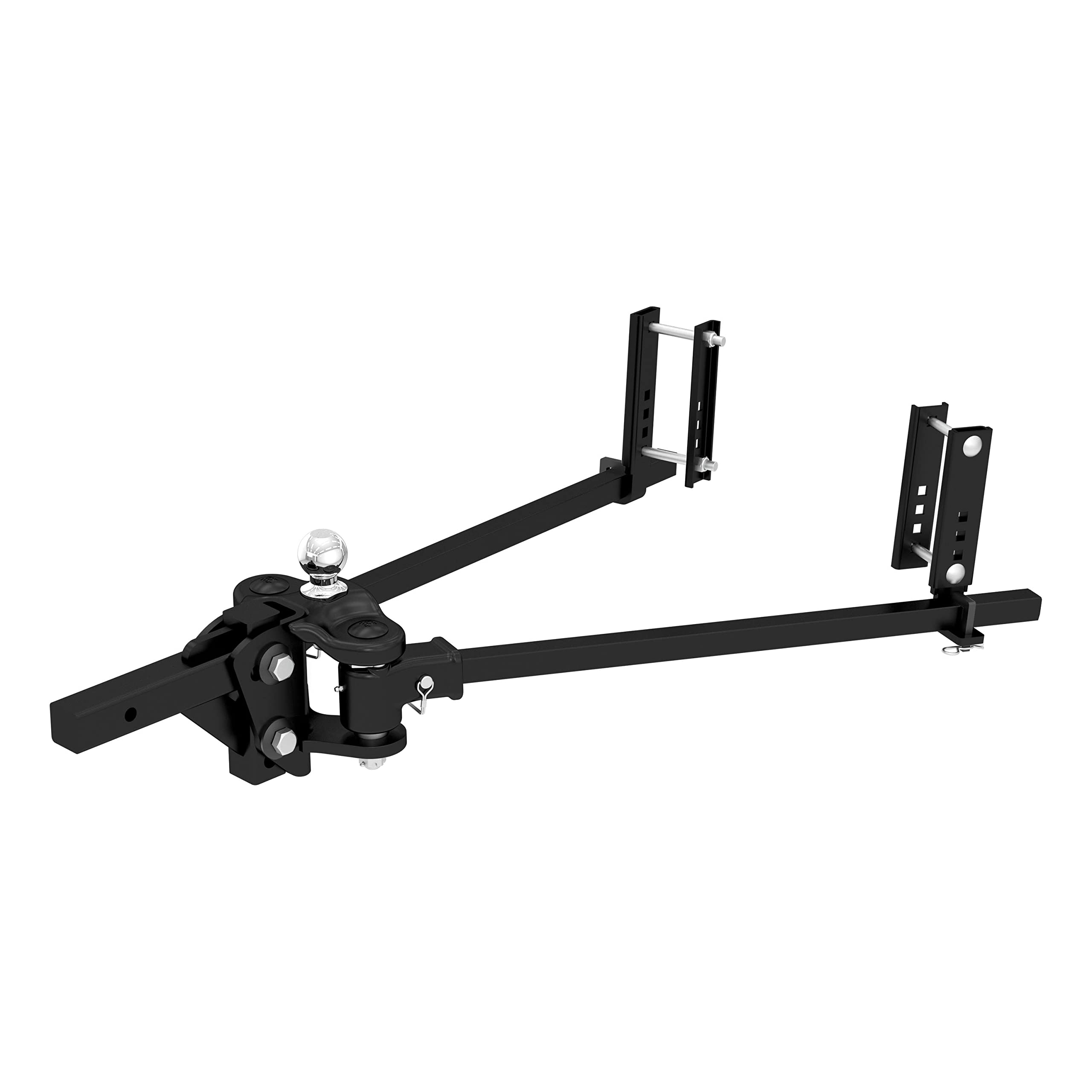 Photo 1 of ***MISSING PARTS**
CURT 17501 TruTrack Weight Distribution Hitch with Sway Control, Up to 15K, 2-in Shank, 2-5/16-Inch Ball