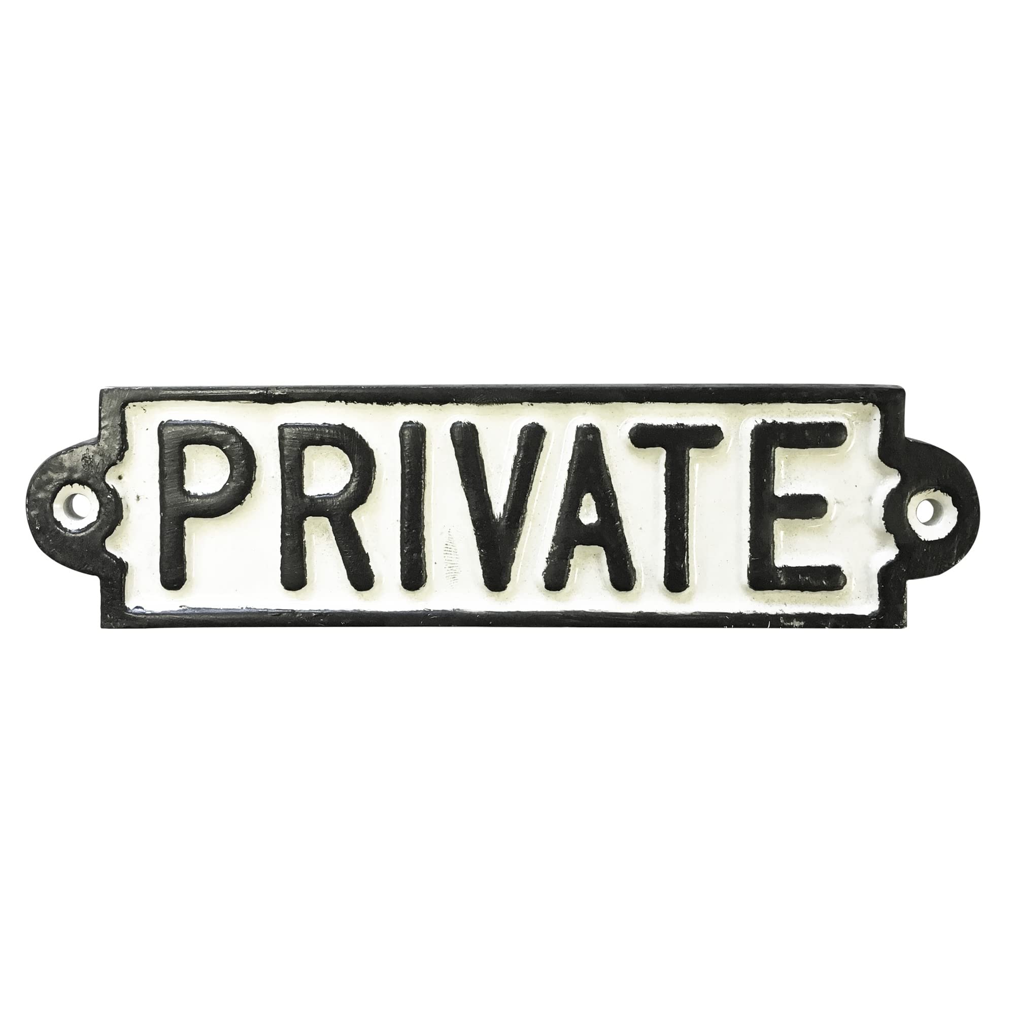 Kreatif Kraft 83516 'Private' Cast Iron Sign