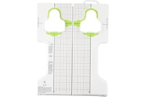 Bicycle Cleat Adjustment Tool for SPD and for Keo Road Bike Shoes, Polypropylene Grid Scale Alignment Aid