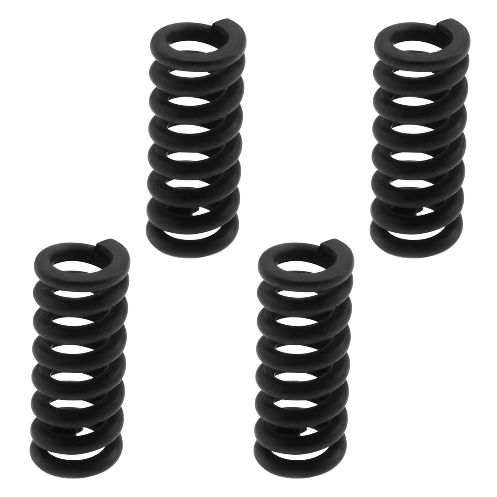 YINETTECH 4Pcs Tremolo Arm Tension Springs 10x4mm Electric Guitar Jack Spring Socket Tension Spring Guitar Bridge Spring Compatible with Fender Stratocaster