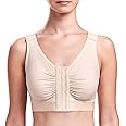 MARENA Women’s Flexfit Shirred Front Bra - Breast Augmentation Bra Post Surgery