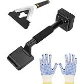 HAPPYER Carpet Knee Kicker Tool Kit with Carpet Tucker, Stretcher Tools for Carpet Stretching and Tucking Light-Duty Grip Tool for Carpet Installation Work