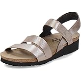 Black Leather Women's Kayla Sandals by Naot