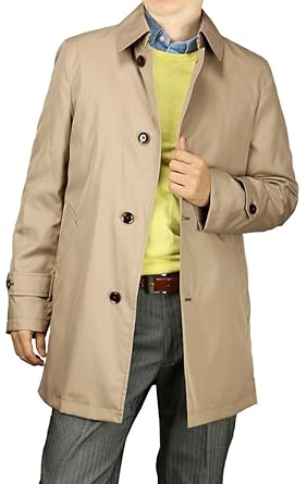 Amazon United Gold スプリングコート メンズ ビジネス 軽量 花粉