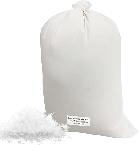 Amazon Com Bulk Goose Down Filling 10 90 1 2 Lb 100 Natural