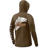 Palmyth Fishing Shirts for Men Long Sleeve Sun Protection Fishing Hoodie UPF 50+ Shirt Neck Gaiter