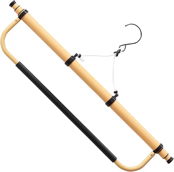 Amazon 着物ハンガー 長尺 帯掛付き 1本 伸縮自在50 126cm 最大荷重13 3kgまで対応 日本製 長め きものハンガー 衣紋掛け 和装小物 着付け用品 通販