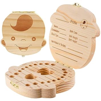 Tooth Fairy Box, Baby Tooth Box 