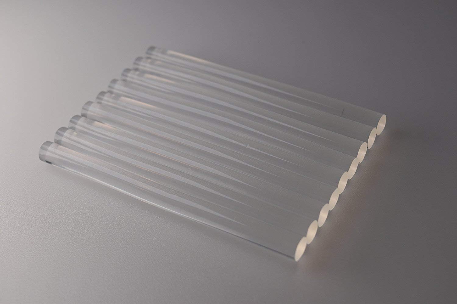 7mm Glue Sticks. Crystal Clear. Strong & Flexible - 7mm x 100mm (200)