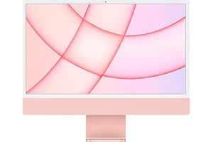 Apple 2021 iMac (24-inch, Apple M1 chip with 8‑core CPU and 8‑core GPU, 8GB RAM, 512GB) - Pink - French