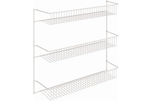 ClosetMaid 8022 3-Tier Wall Rack, 18-Inch Wide,White