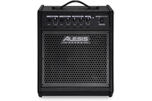 Nitro Amp Pro 8″ 80 W Compact Floor Monitor – High-Performance Drum-Spec Monitor with 8-inch Woofer, 2.5-inch Tweeter, 102 dB