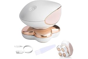 REHOMY Electric Razors for Women Legs, Painless Hair Removal Device with LED Light, Faultless Shaver for Women, Personal Care Products for Women, Instant and Painless Bikini Underarm Arm Hair Removal