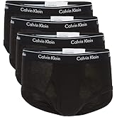 Calvin Klein Briefs Men's 4-Pairs Black Cotton Underwear