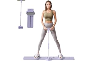 Lerpio Foldable Ski Machine Exercise Equipment, Simulated Ski Trainer, Thigh Master for Women, Home Leg Pelvic Floor Muscle