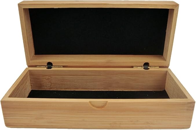 Boite a lunette en bois Clearance