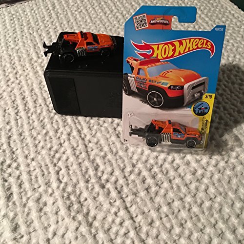 Hot Wheels 2016 HW City Works Repo Duty (Tow Truck) 168/250, Orange (Treasure Hunt)