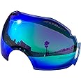 ZERO TECH BASE Outlet Compatible Replacement Lens for Oakley Airbrake Snow Goggles Mirror type