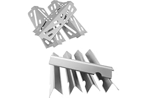 BBQ777 66795 66032 Flavorizer bars for Weber Genesis ii E-310 ii S-310 Grill Replacement Weber Genesis 2 S-335 II E-335 Genesis II LX S/E-340 Parts Weber Genesis II Flavorizer Bars&66040 66685 Heat Deflector