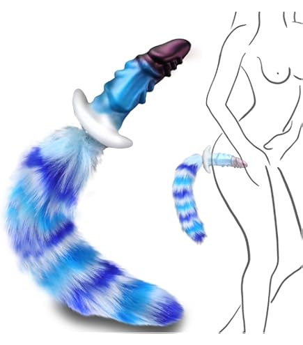 foxxxy fox tail glass anal plug Fox Tail Glass Anal Plug Indian Anal Sex main image 1