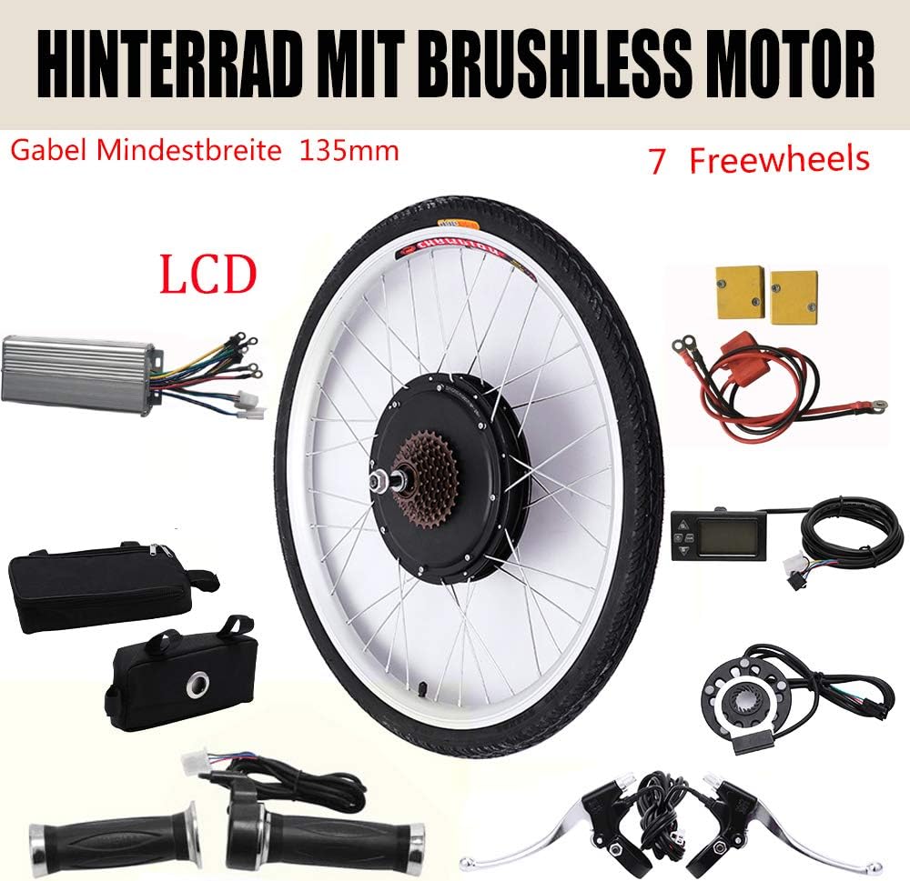 DiLiBee Kit de Conversion LCD pour vélo électrique Kit de Conversion pour vélo électrique Kit de