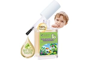 Gelike ec Nail Biting Treatment For Kids: Bitter Anti Bite Polish — 15ml Vegan Organic Solution — Fast Dry Long Lasting — Stop Thumb Sucking Nail Biting — Daily Care For Children Teens Adults