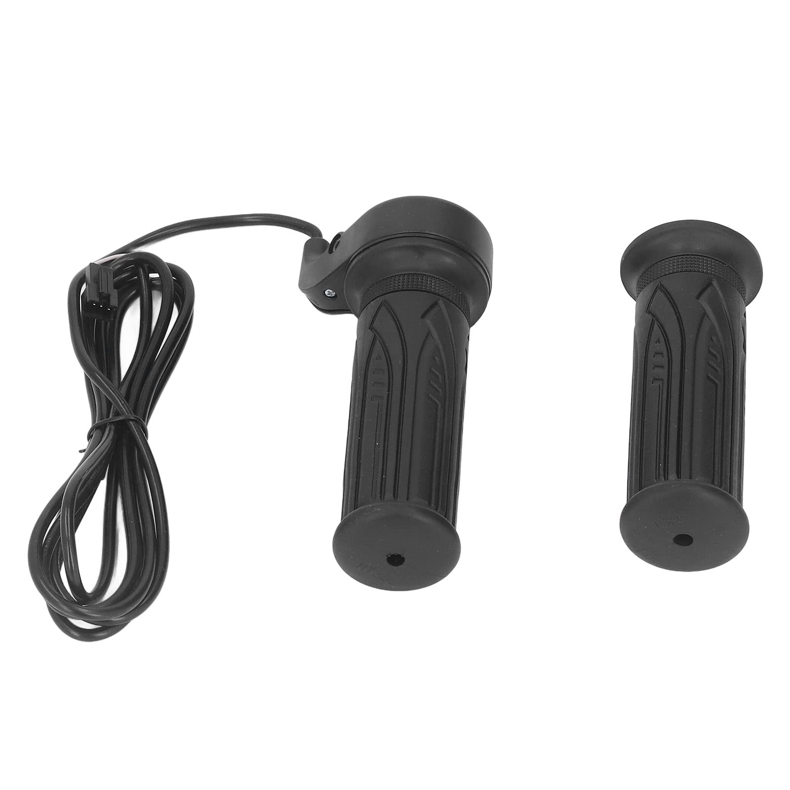 Pissente Electric Bike Throttle Grip, Waterproof ABS Accelerator Handle, Anti-Slip, 20X Wearable, for 2.22cm Handlebar