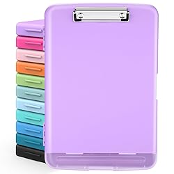Sooez Clipboards with Storage, High Capacity Clip