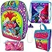 "Troll Life" 5pc Dreamworks Trolls Backpack Value Set