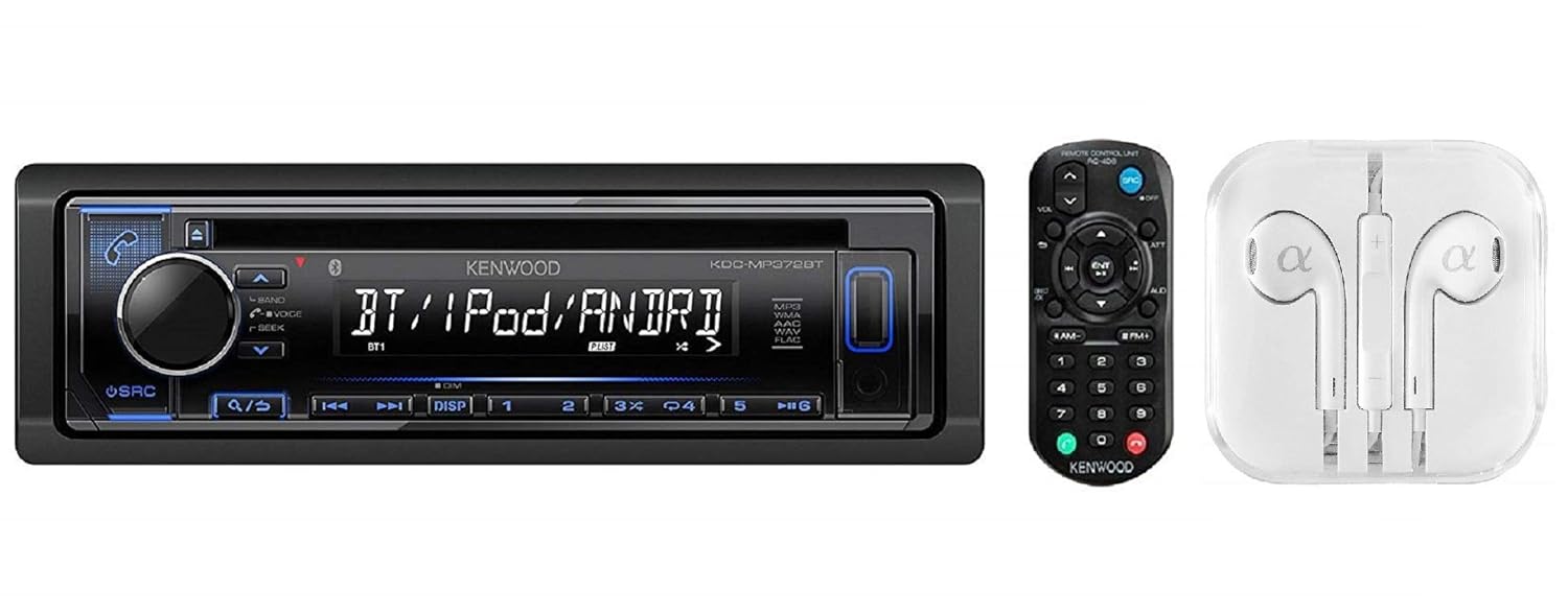 Kenwood Car Single DIN inDash CD MP3 Stereo Receiver USB