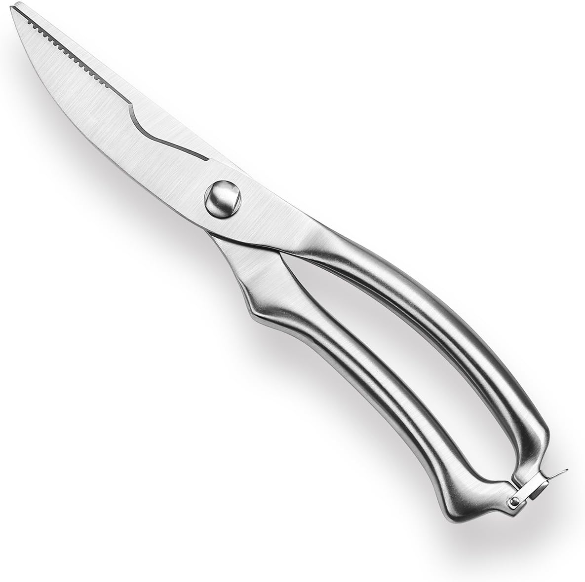 Heavy Duty Poultry Shears WELLSTAR, Utility Ultra Sharp Spring Loaded