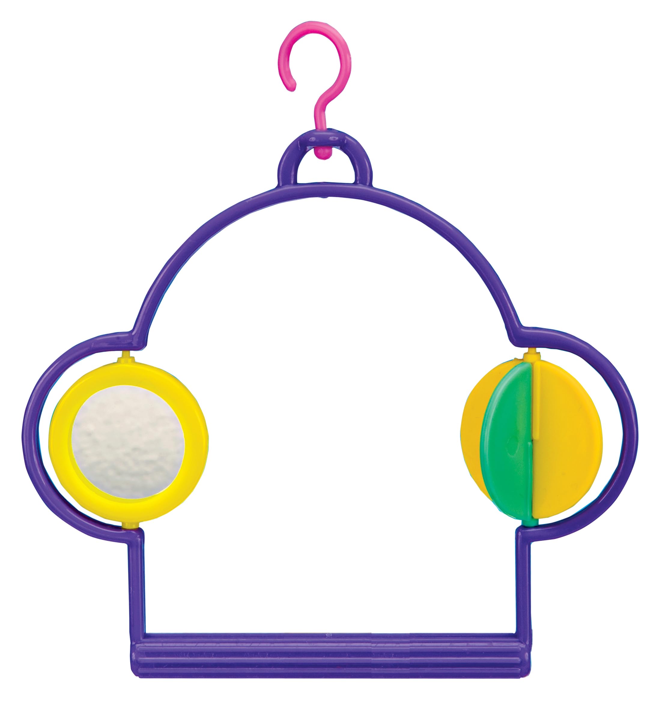 Penn-Plax Swing With Mirror & Spinner