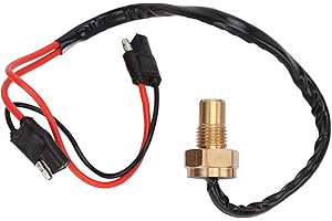 Fan Heat Sensor Switch, Fan Thermal Sensor Switch 0413‑045 Brass Aluminum High Strength Replacement for Arctic Cat 500 650