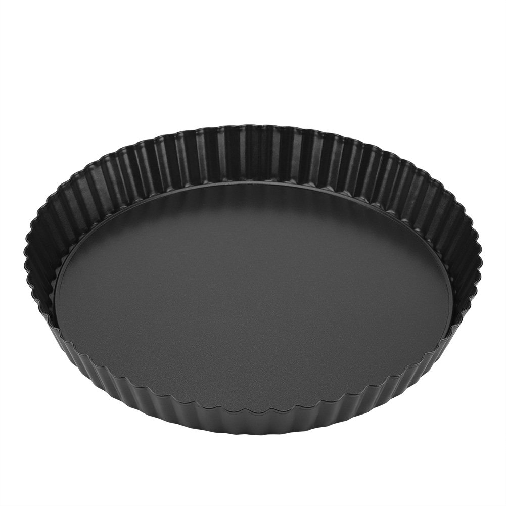 Fydun Pizza Bakeware, Non-Stick Pizza Bakeware Removable Loose Bottom Tart Pie Pan Kitchen Helper (9 Inch)