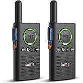 CallToU 2 Way Intercom for Elderly 3300FT Rechargeable 1000mAh Battery, VOX, Ideal for Caregivers & Emergencies Intercoms Wireless for Home/Outdoor Family Communication