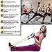 SmarterLife Resistance Bands with Handles, Physical Therapy Strap, Exercise Band to Tone Arms, Legs, Chest, Booty - 5 Exercise Bands with Handles, Ankle Straps, No-Slip Door Anchor, Storage Bag