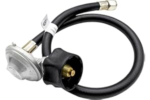 PYXGLAQ Upgraded for Weber Hose and Regulator kit, for Genesis 300 & Summit 400/600 Series for Weber Grill Regulator and Hose, for Genesis and Summit Series Gas Grills Including Silver Gold Platinum.