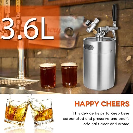 Cultivador de acero inoxidable para mini barriles de cerveza de ...