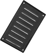 EUROPLAST Anthracite Metal Air Vent Grille Cover 140x190mm with Insect Mesh view 3