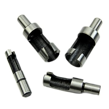 Generic 4Pcs Durable DIY Carbon Steel Tool Wood Work Plug Cutter Cutting Power Drill Tools Drill Bits Set
