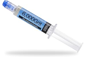 Finisolva 50% Concentration Diamond Polishing Compound Water/Oil Soluble Diamond Paste 6,000 Grit 2.6-3 Microns Lapping Compound for Watch Marble Glass Metal Rock Jewelry Resin Scratch Remover Repair