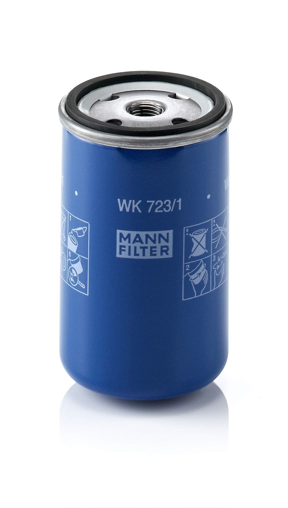 MANN-FILTER WK 723/1 Fuel Filter - for Trucks + Buses