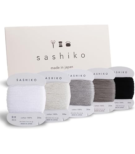 Amazon.com: Yokota Daruma Sashiko Thread Single and Variegated